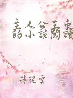 主人公王东唐潇的小说阅读