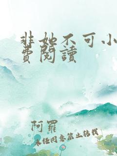 非她不可小说免费阅读