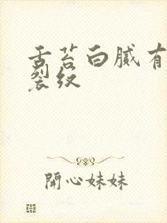 舌苔白腻有齿痕裂纹