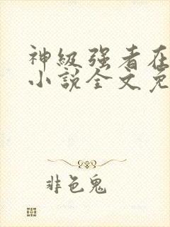 神级强者在都市小说全文免费阅读