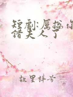 短剧:厉总你找错夫人了