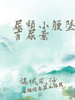 尿频小腹坠胀总有尿意