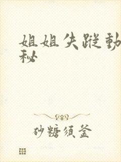 姐姐失踪动漫揭秘