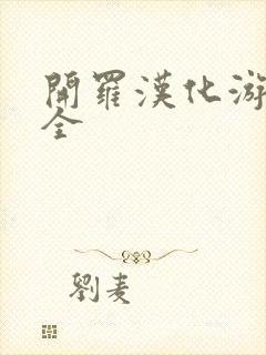 开罗汉化游戏大全