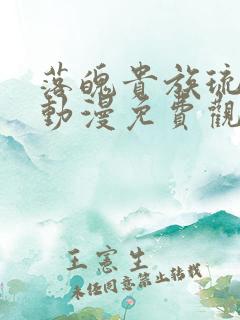 落魄贵族琉璃川动漫免费观看全集