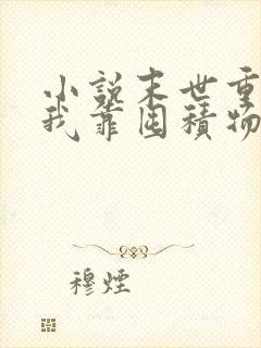 小说末世重生:我靠囤积物资躺平了免费