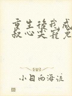 重生后我成了皇叔心尖宠免费全集