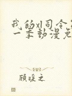 我的xl司令第一季动漫免费播放