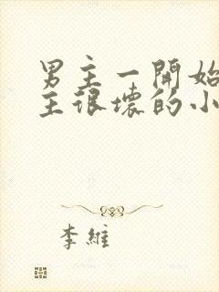 男主一开始对女主很坏的小说