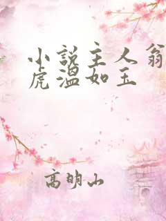 小说主人翁贾二虎温如玉