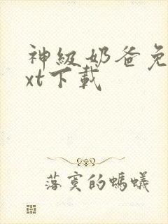 神级奶爸免费txt下载