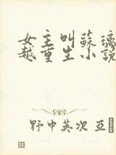 女主叫苏璃的穿越重生小说