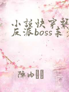小说快穿系统之反派boss来袭txt