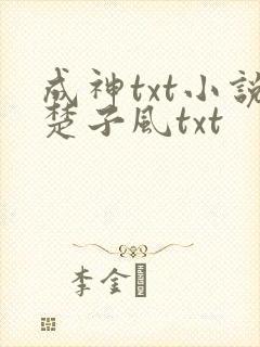 成神txt小说楚子风txt