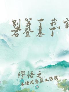 别等了 我家夫君登基了