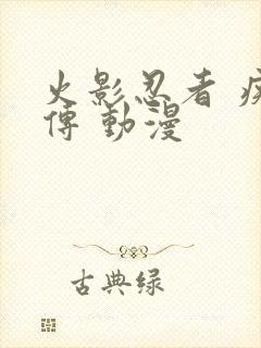 火影忍者 疾风传 动漫