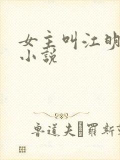 女主叫江明月的小说