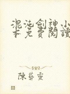 混沌剑神小说完本免费阅读