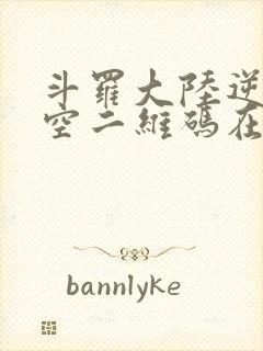 斗罗大陆逆转时空二维码在哪