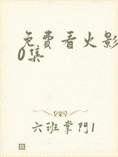 免费看火影720集