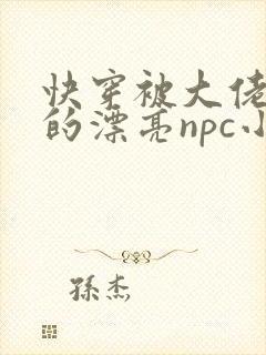 快穿被大佬觊觎的漂亮npc小说阅读