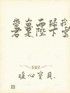 带崽而归我的夫君是陛下云挽全文