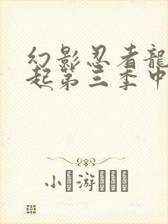 幻影忍者龙之崛起第三季中文版