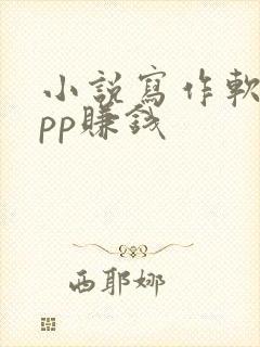 小说写作软件app赚钱