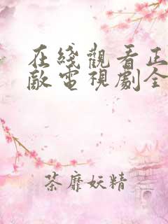 在线观看正者无敌电视剧全集