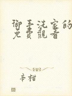 御手洗家的故事免费观看