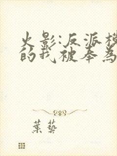 火影:反派模板的我被奉为救世主