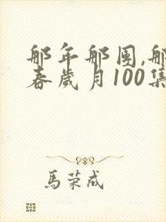 那年那团,那青春岁月100集完整版