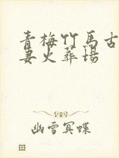 青梅竹马古言追妻火葬场