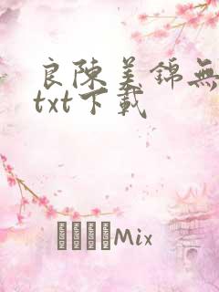 良陈美锦无删减txt下载