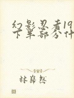 幻影忍者19季下半部分什么时候出