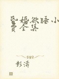 昏婚欲睡小说免费全集