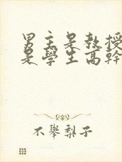 男主是教授女主是学生高干文