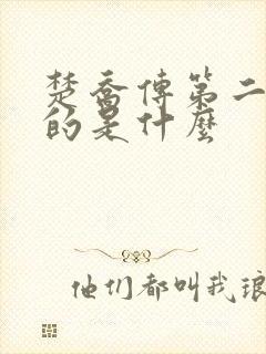 楚乔传第二部讲的是什么