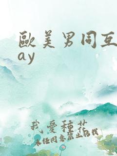 欧美男同互操gay