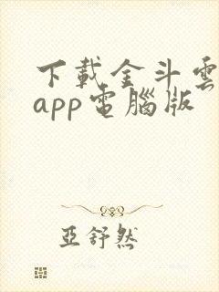 下载金斗云智投app电脑版