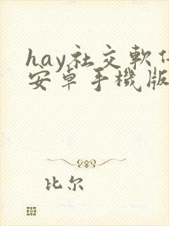 hay社交软件安卓手机版下载