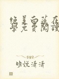 绝美白莲在线教学免费阅读全集