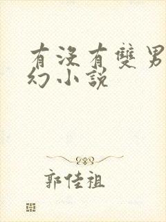 有没有双男主玄幻小说