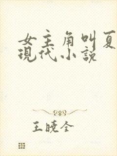 女主角叫夏沫的现代小说