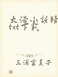 太浩小说精校版txt下载