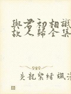 与君初相识恰似故人归全集免费看