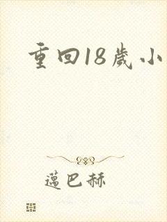 重回18岁小说