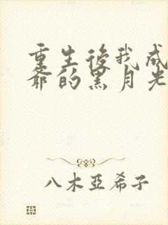 重生后我成了王爷的黑月光完本