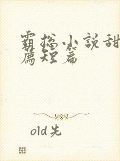 霸总小说甜文推荐短篇