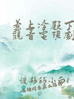 惹上冷殿下免费观看电视剧大全